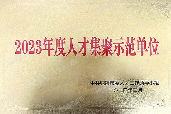 2023年度人才集聚示范单元